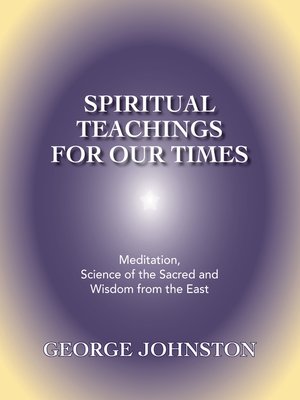 cover image of Spiritual Teachings for Our Times